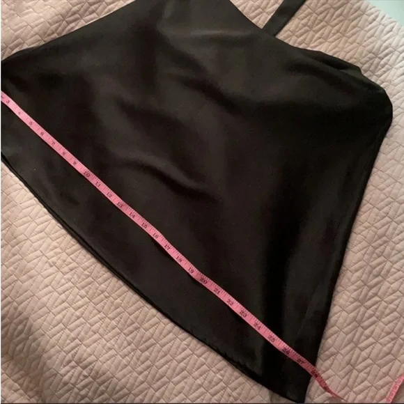 bcbgmaxazria black mini dress over the neck tie - Picture 11 of 11